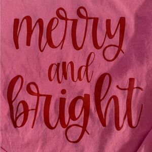 Comfort Colors Pink Long Sleeve Tee
